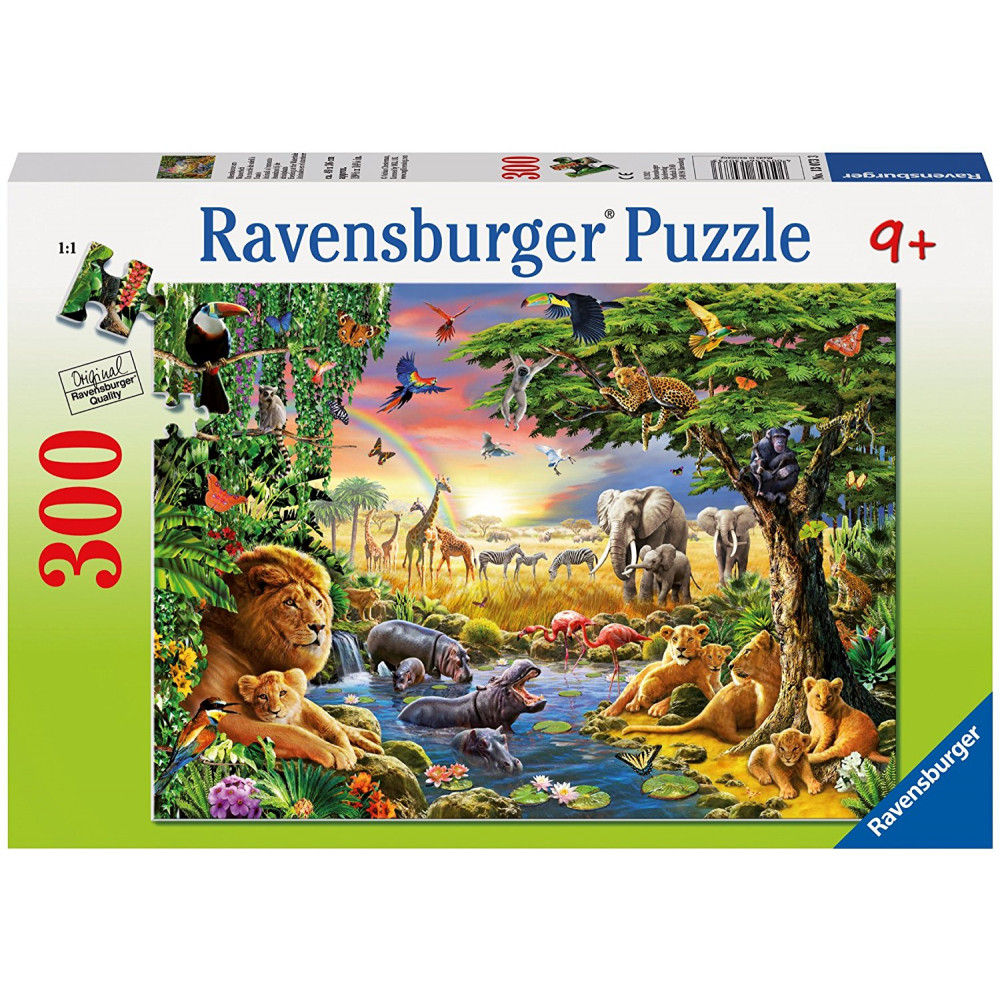 RAVENSBURGER puzzle (slagalice) - Veče u divljini RA13073