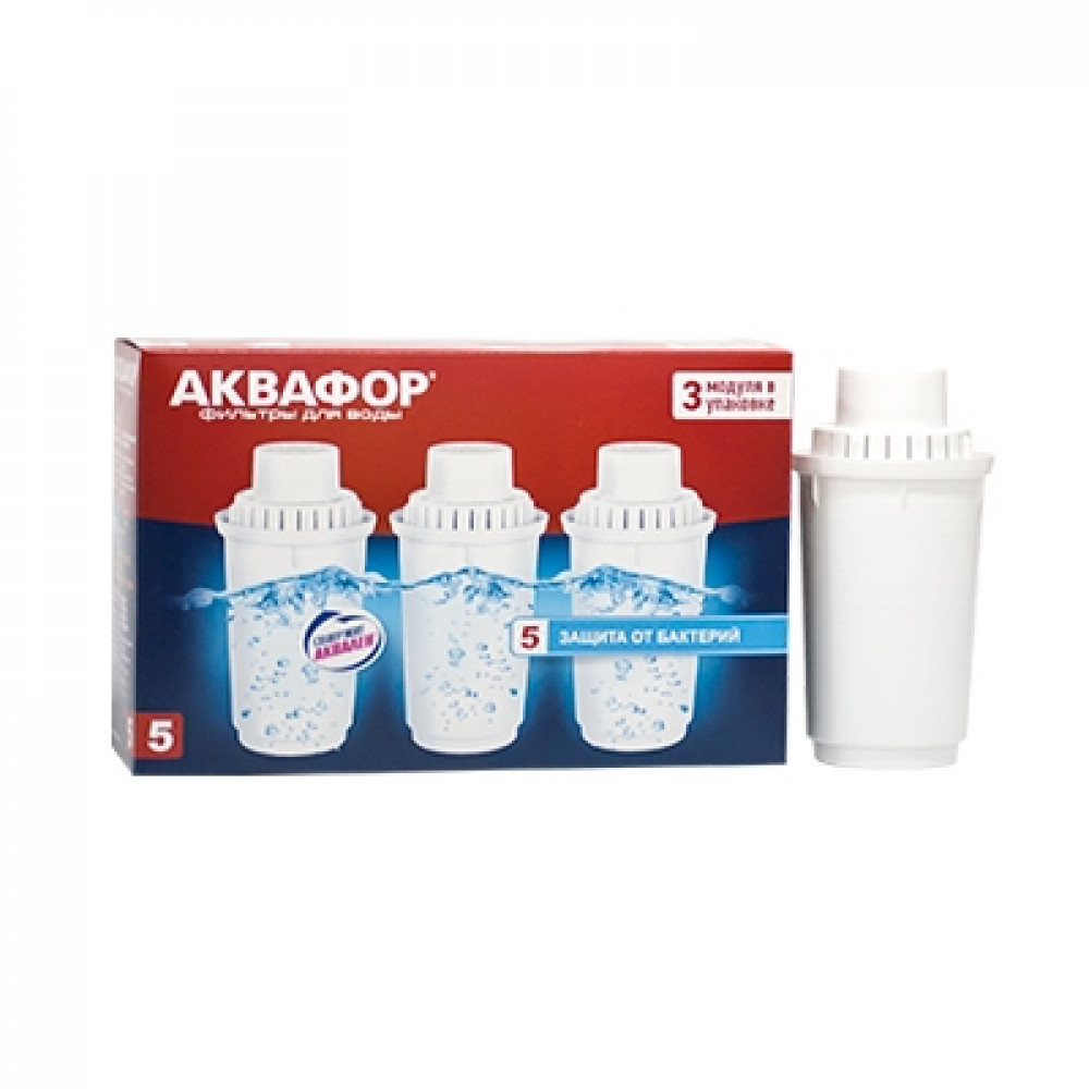 AKVAFOR Uložak filtera za bokale 3 komada B100-5 