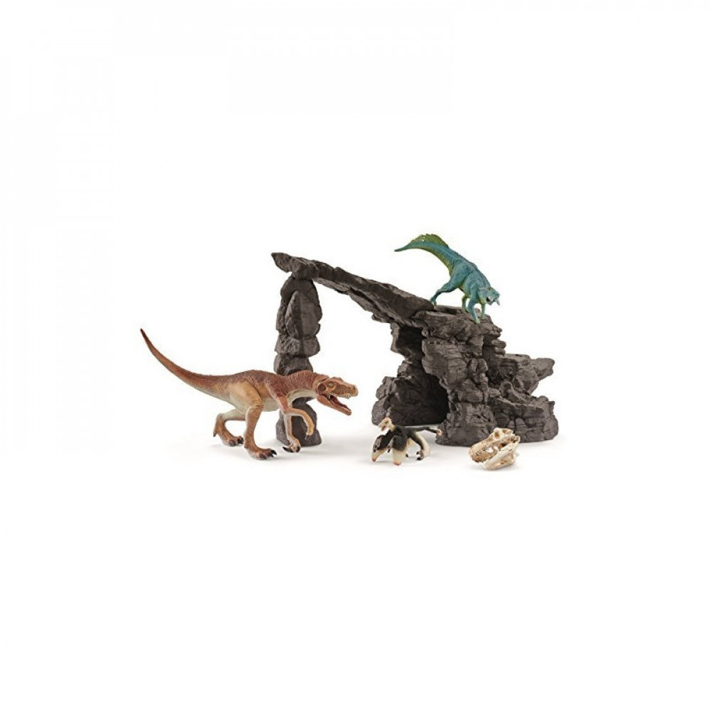 SCHLEICH dinosaurus set sa pećinom 41461