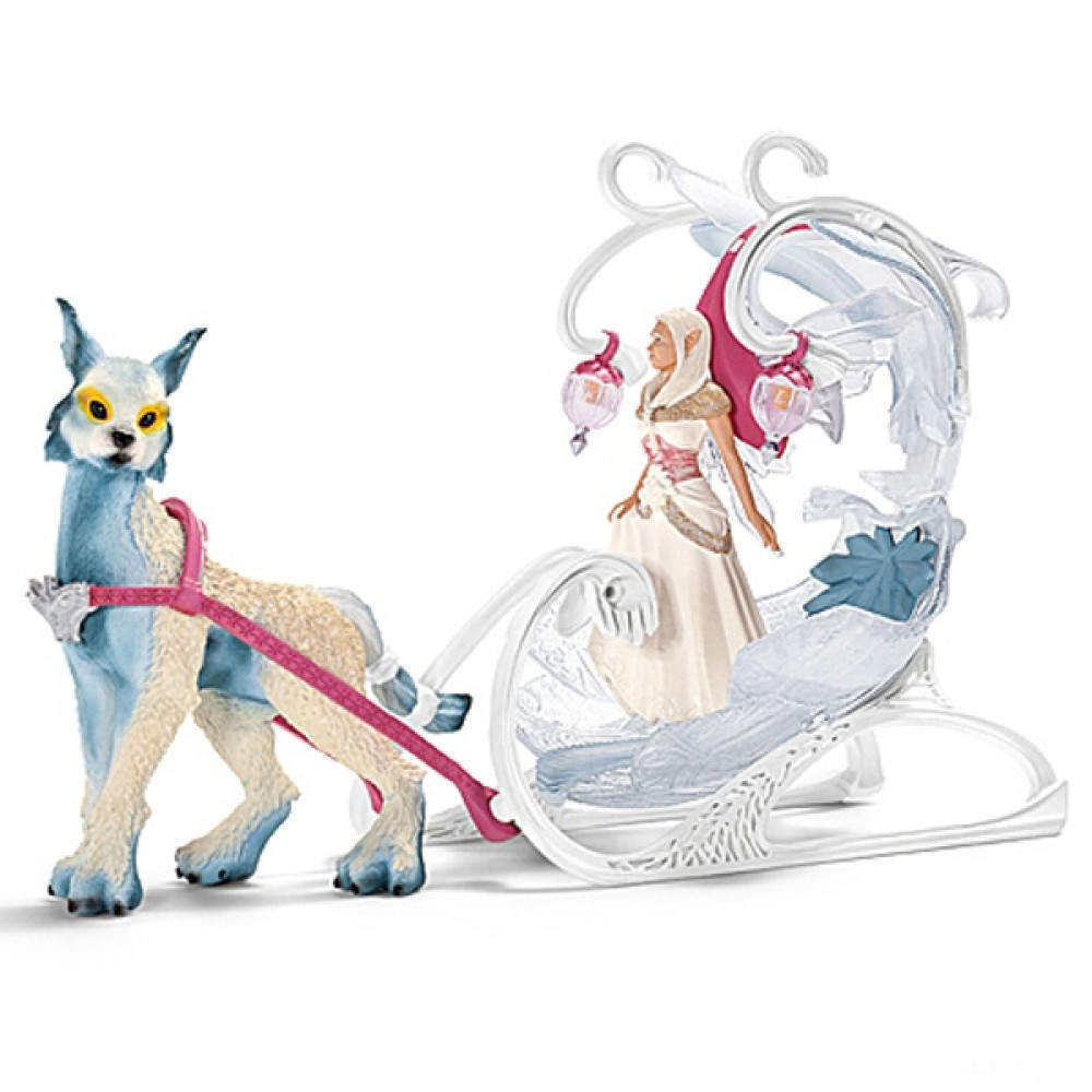 SCHLEICH igračka Vilinske sanke 42100
