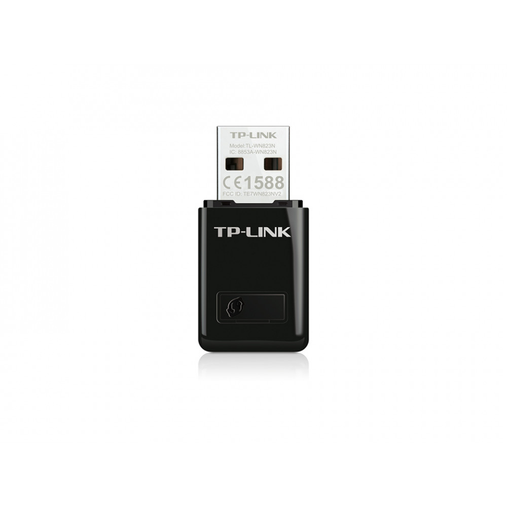 TP-LINK wi-fi usb adapter 300mbps mini, 1xusb 2.0, wps dugme, 2xinterna antena tl-wn823n