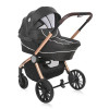 LORELLI Kolica za bebe RAMONA LUXE Black 3 u1