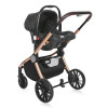 LORELLI Kolica za bebe RAMONA LUXE Black 3 u1