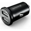 SWISSTEN Auto Punjač 4.8A 2XUSB Crni *R