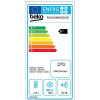 BEKO Kombinovani frižider RCNA 366 K30XB NeoFrost 