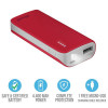 TRUST prenosivi punjač Primo PowerBank 4400 crveni