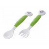 CANPOL BABY set kašika i  viljuška 56/580 - ZELENA