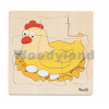WOODY drveni puzzle koka 90073