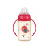 CANPOL BABY Flašica/šolja sa kljunom i ručkama happy animals training 320ml bird 56/512