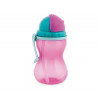 CANPOL Sportska flašica sa slamkom pink 370ml 56/113