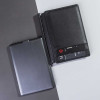 INE - Wallet & Charger - Leather Black