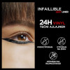 L'OREAL Paris nfaillible Grip 24h Vinyl tečni ajlajner 04 emeraude 1100029013