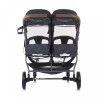 Chipolino Kolica za blizance 2 Classy Carbon 710498