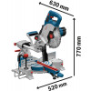 BOSCH GCM 18V-216 (solo) Akumulatorska potezna stacionarna testera 0601B41000