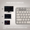 LOGITECH K380 Multi-Device Bluetooth Keyboard, Sand