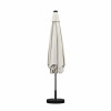 Suncobran sa led svetlom 300cm u beloj boji 7689