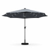 Suncobran sa led svetlom 300cm u sivoj boji 7696