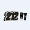 CAROLINA HERRERA 212 VIP BLACK SET ( 100 ML + SG 100 ML) 
