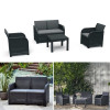 KETER Balkonski set Rosalie 2 seater grafit CU 249561