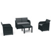 KETER Balkonski set Rosalie 2 seater grafit CU 249561