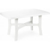 GREEN BAY Baštenski sto RODANO plastični 138x88x72 cm beli 030760