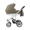 BEBETTO magnum kolica za bebe beli ram, set 3u1