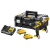 DEWALT Set DCK2110L2T Akumulatorskih bušilica (DCD701 + DCF801 + 2 x baterija 12V/3Ah + punjač + kofer)