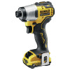 DEWALT Set DCK2110L2T Akumulatorskih bušilica (DCD701 + DCF801 + 2 x baterija 12V/3Ah + punjač + kofer)