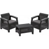 KETER Baštenski set CORFU WEEKEND grafit CU 223250