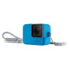 GOPRO silikonska zaštita kućišta i vezica (plava) ACSST-003