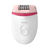 PHILIPS Epilator BRP506/00 Bela/Roze, Disk, 2 brzine