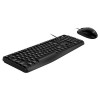 GENIUS Žična tastatura i miš KM-170 YU-SRB (Crna)