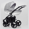 KUNERT Mila kolica za bebe - crni ram, set 3u1