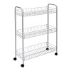 METALTEX Kuhinjska polica sa tockovima Slim Cart de Luxe 341503 001
