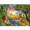 RAVENSBURGER puzzle (slagalice) - Veče u divljini RA13073