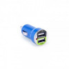 S BOX CC 221, 2.1A, Blue, Car USB Charger