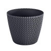 SAKSIJA SPLOFY 13X11CM ANTRACIT PR DSP130-S433