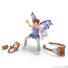 SCHLEICH igračka Elf jahački set, Limeya 42108