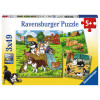 RAVENSBURGER puzzle (slagalice) - divlje životinje RA08003