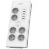 PHILIPS Produžni kabl, 2 m, sa 6 utičnica+5 USB porta beli SPN7060WA/58beli ,SPN7060WA/58