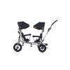 CHIPOLINO Tricikl za blizance 2Play Raven TRK2P0221RA