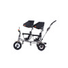CHIPOLINO Tricikl za blizance 2Play Raven TRK2P0221RA
