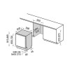 MIDEA  ugradna masina za sudove MD2001008 MID60S120-HR