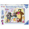 RAVENSBURGER puzzle (slagalice) - Masa I medved crtaju RA10590